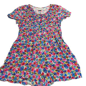 Basic Edition vintage women's medium floral romper